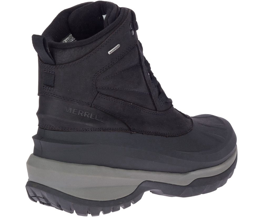 Merrell Støvler Herre - Thermo Slush Mid Shell Waterproof - Sort - HDL036594